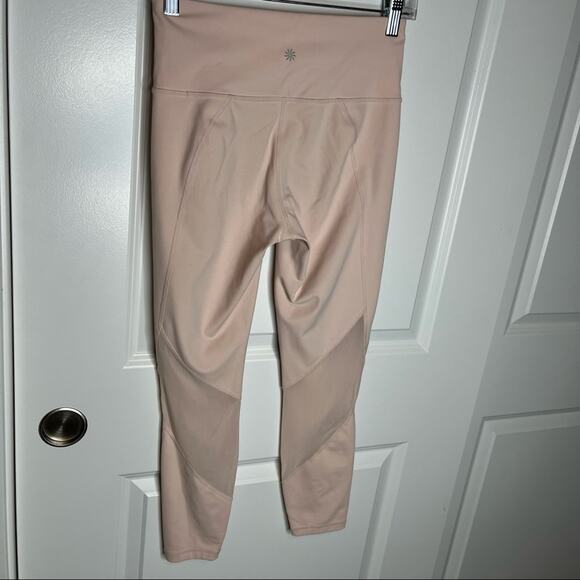 Athleta Eclipse 7/8 Mesh Tight Ballerina Gown Pink Size Small - Picture 7 of 9